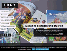 Tablet Screenshot of freymedia.de