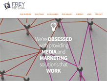 Tablet Screenshot of freymedia.com